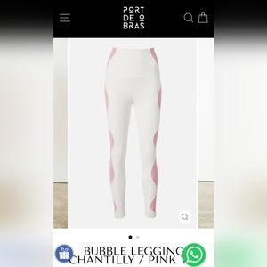 Port de bras bubble legging